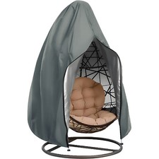 Heavy Duty Hanging Swing Egg Chair Cover Waterproof Outdoor Patio Garden Grey Garden Swing price