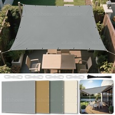 Sun Shade Sail Rectangle Waterproof 95% UV Block Garden Sunscreen Awning Canopy Garden Awning price