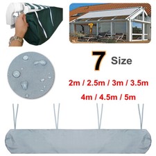Outdoor Retractable Patio Awning Cover Garden Canopy Sun Shade Rainproof Shelter Garden Awning price