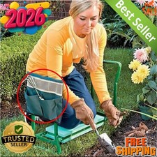 Garden Kneeling Stool Weeding And Planting Flowers Folding Stool Tool Bag (side） Garden Stool price