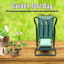 Garden Kneeler 2-in-1 Folding Gardening Padded Seat and Kneeling Stool Tool Bag Garden Stool price