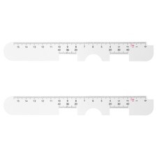 2 Pcs Pupillary Distance Meter Portable Ruler Multifunctional Measuring Device Other Test and Measurement Devices price