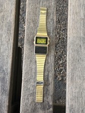 Casio Vintage Calculator Gold Wristwatches price