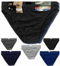 PACK OF 3 6 9 12 MENS BRIEFS SLIPS CLASSIC UNDERWEAR PANTS HIPSTER COTTON S-2XL Men's Briefs price