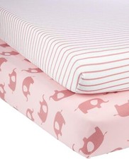 BABY FITTED JUNIOR BED SHEET PRINTED 100% COTTON MATTRESS 140x70cm UK Seller Baby Bed price