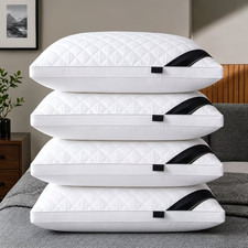 Quilted Pillows 2x 4x Pack Hotel Quality Bounce Back Deep Filled Pillows Pillow price
