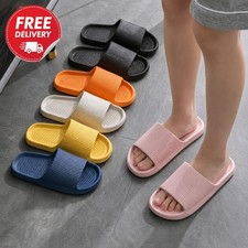 Mens Ladies Sliders Extra Soft Anti-Slip Comfy Cloud Pool Slippers Sandals UK Men's Slippers and Sandals price