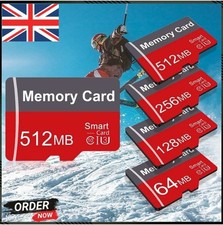 64M 128M 256M 512M TF Memory Card Class 10 High Speed Free Ship UK Seller Memory Cards price