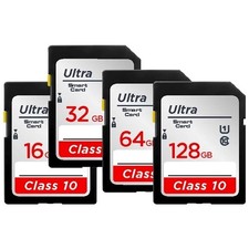 Full Size Ultra SD Memory Card 16GB 32GB 64GB 128GB SDHC Class 10 For Cameras Memory Cards price