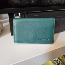 Mullbery Card Holder Women's Credit Card Wallet in green Women's Card Holder price