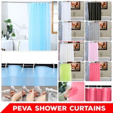 Plain Bathroom Shower Curtain Waterproof Mildew Resistant Curtains 180x180cm Shower / Bathroom Curtain price