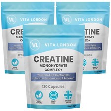Creatine Monohydrate Capsules + BCAAs + Electrolytes Not Tablets Powder Strength Strength and Performance Products price