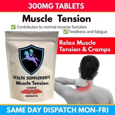 Muscle Relaxant Relief Muscle Tension 120  Pills Strong Strength 300mg Tablets Strength and Performance Products price