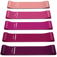 Resistance Bands Exercise Sports Fitness Latex Band Set Loop Yoga Booty Home Gym Resistance Band price