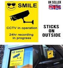 External CCTV Stickers Signs Operation Surveillance Warning Security Camera Security Camera Accessories price
