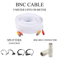 BNC DC CCTV Security Video Camera DVR Data Power Extension Cable 5m 10m 20m 30m> Security Camera Accessories price