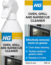 HG All-In-One Heavy Duty Oven Grill And Barbecue Cleaner Spray 500ml Food-Safe Grill and Barbecue price