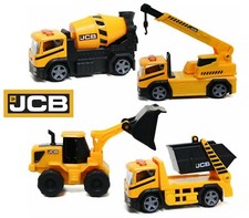 JCB Construction Vehicle Toys Digger Loader Crane Skip Lorry Kids Boys Xmas Gift Toy Truck & Construction Vehicle price