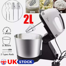 7 Speed + Cake Electric Stand Mixer Food Multi Mixing Bowl Blender Beater Dough Dough Mixer price