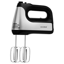 Hand Mixer 6 Speed Electric Whisk With Beaters and Dough Hooks 400W Silver Dough Mixer price