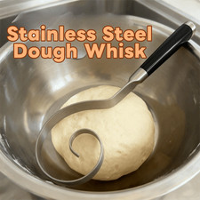 Dough Whisk Stainless Steel Bread Dough Hand Mixer with Handle Pastry Blender Dough Mixer price