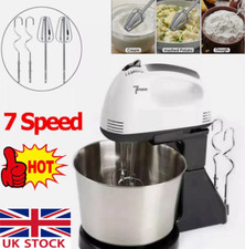 7 Speed + Cake Electric Stand Mixer Food Multi Mixing Bowl Blender Beater Dough Dough Mixer price