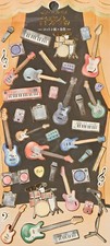 Musical Instruments Guitar Keyboard Stickers: For Craft Scrap Books UK Seller Keyboard Instruments price