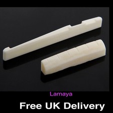 Guitar Nut and Saddle Bridge Set Spare Parts Repair Accessories Ivory Colour Spare Parts and Accessories price