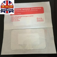 10Pcs 6*10Cm Non-Woven Medical Adhesive Hemostasis Plaster Wounds Dressing Band Medical Products price