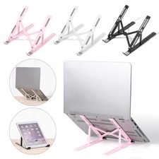 Adjustable Laptop Stand Riser Foldable 10-14" Tablet Laptop Holder for Desk UK Laptop Stand price