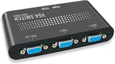 2 Port VGA SVGA Monitor Sharing Switch Box 2 In 1 Out for PC Monitor Accessories Monitor Accessories price