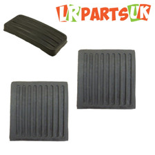 Land Rover Defender Brake Clutch & Accelerator Pedal Rubber Pad Set 1983-98 Pedal Set price