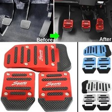Universal Set Clutch Accelerator Anti-slip Brake  Pedal Pad Cover Manual Kit Uni Pedal Set price