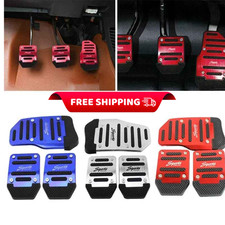 Universal Car Pedal Cover Set Non Slip Aluminium Manual Transmission Kit Pedal Set price