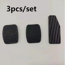 Set of 3 Rubber Car Pedal Cover Kit – Brake, Clutch & Accelerator Pads Pedal Set price