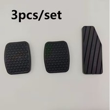 Set of 3 Rubber Car Pedal Cover Kit – Brake, Clutch & Accelerator Pads Pedal Set price
