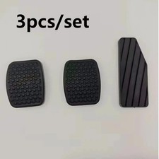 Set of 3 Rubber Car Pedal Cover Kit – Brake, Clutch & Accelerator Pads Pedal Set price