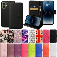 Case For iPhone 17 16 15 14 13 12 11 Pro Max Leather Flip Wallet Phone Cover Phone Case price