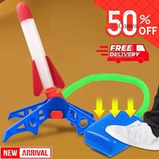 Kid Air Rocket Foot Pump Launcher Outdoor Stomp Soaring Rocket Toy for Children Children's Toy price
