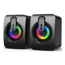 USB 3.5mm Wired Computer Gaming Speakers Stereo For PC Desktop Laptop Speaker Gaming Speaker price