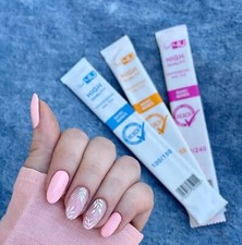 Professional Nail Files Set of 3 Half Moon Grit 120/150 100/180  180/240 Quality Manicure & Pedicure Set price