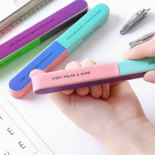 NAIL FILE & BUFFER SET Double Sided Manicure Pedicure Tool 7 Way Shape Shine X1 Manicure & Pedicure Set price