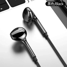 Earphones Wired Headphones In Ear High Definition Deep Bass 3.5mm AUX Jack Black In-Ear Headphones price