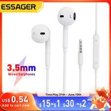 Earphones Wired Headphones In Ear High Definition Deep Bass 3.5mm AUX Jack Black In-Ear Headphones price