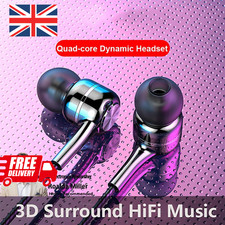 Wired Earphones Headphones In-Ear Buds 3.5mm Jack Extra Bass Noise Isolating In-Ear Headphones price