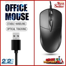 Wired Mouse For PC Laptop Computer Wheel-Black USB Optical Wired Mouse Scroll Wired Mouse price