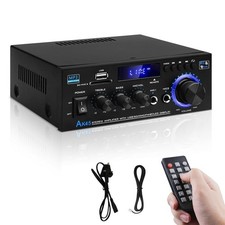 Bluetooth 5.0 Power Amplifier Stereo Amplifier Audio AMP Car&Home Black AK-45 Stereo Amplifiers price