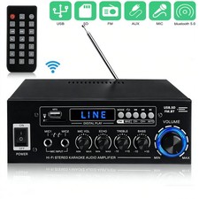 2000W bluetooth Power Amplifier Stereo Receiver Hifi Amp MP3/USB/SD Reader 2 Mic Stereo Amplifiers price