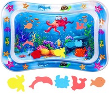 BabaBub Tummy Time Mat Inflatable Water Mat Baby Playmat Sensory Toy Development Inflatable Water Products price
