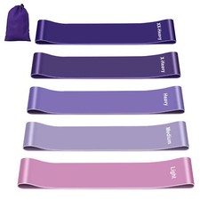 Resistance Bands 5 Set Pilates Equipment Booty Glute Women Yoga Fitness Home Pilates Equipment price